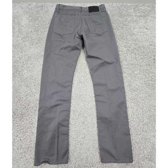 Gustin Pants Men 33 (Fits 30x32) Gray Straight Button Fly Twill Five Pocket READ - Picture 10 of 15